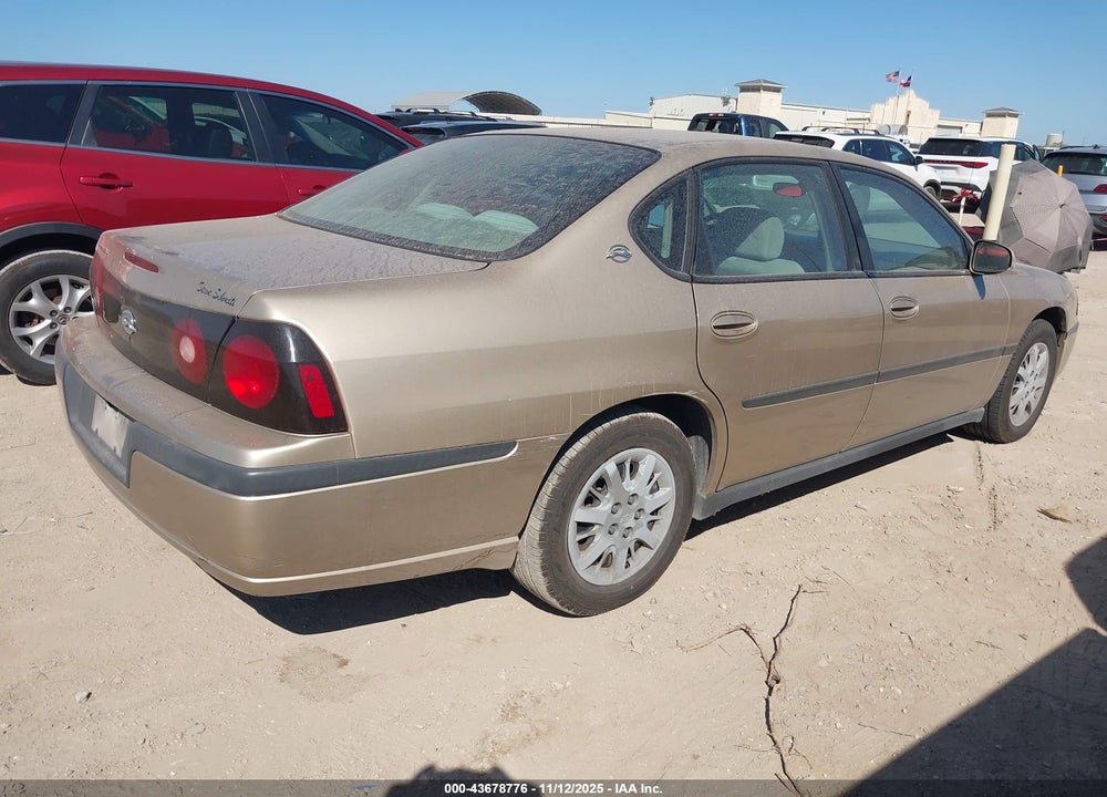 2005 CHEVROLET IMPALA VIN: 2G1WF52E959248879