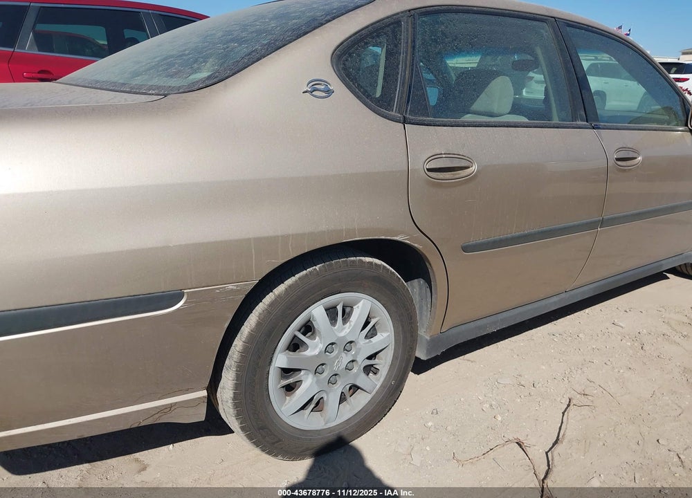 2005 CHEVROLET IMPALA VIN: 2G1WF52E959248879