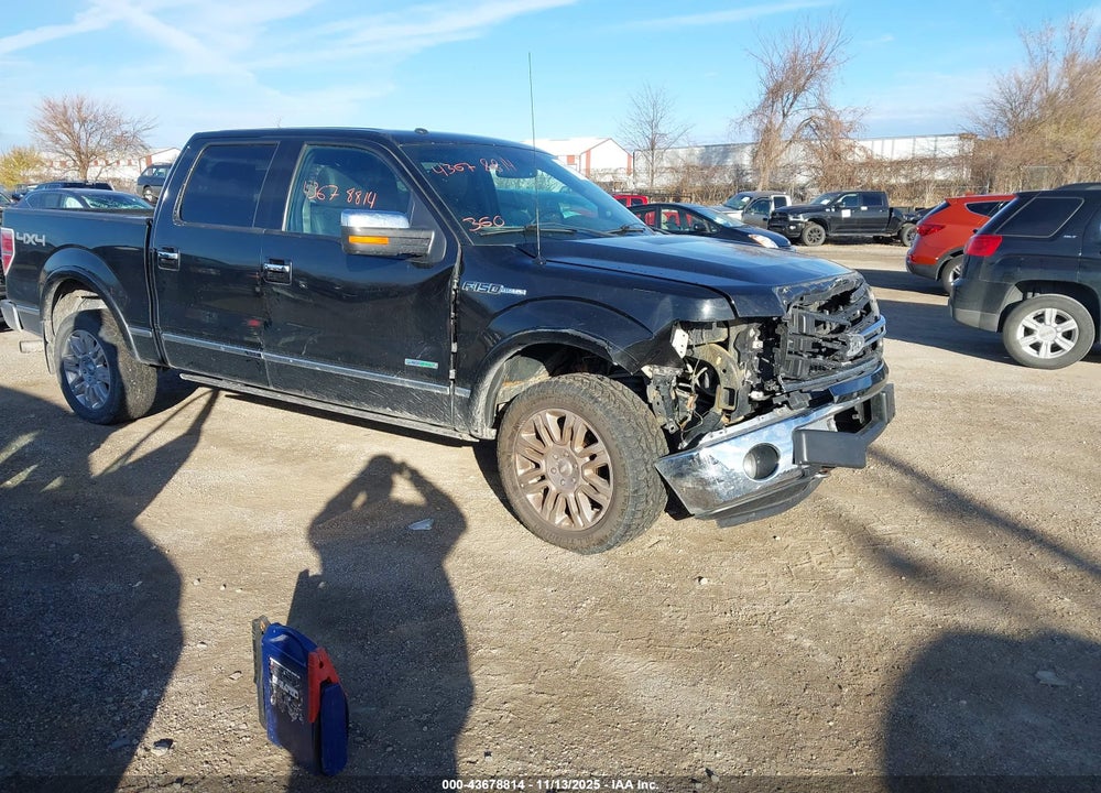 2013 FORD F-150 PLATINUM VIN: 1FTFW1ET5DFB50657