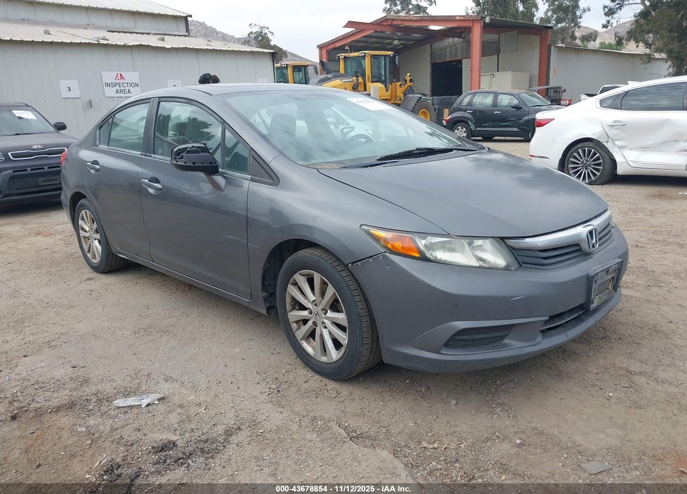 2012 HONDA CIVIC EX VIN: 19XFB2F81CE312918