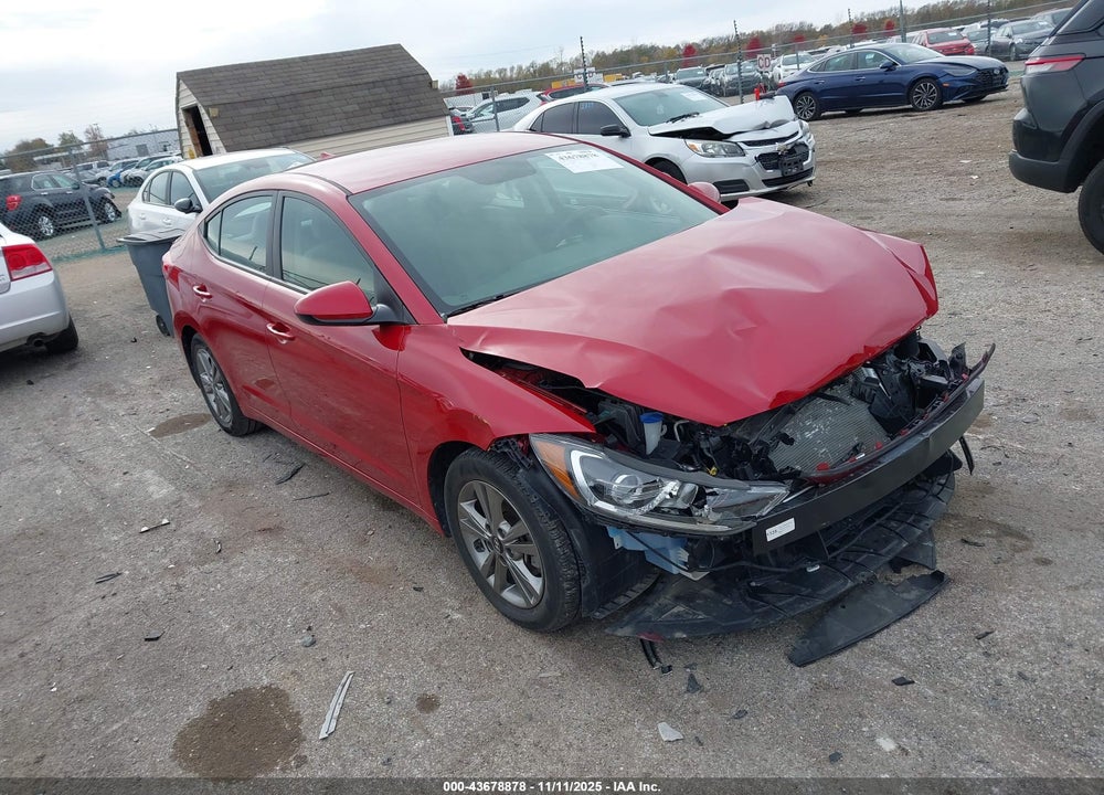 2017 HYUNDAI ELANTRA SE VIN: 5NPD84LF4HH157255