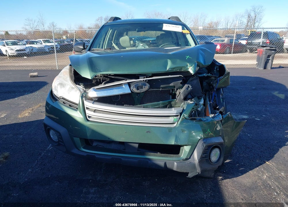 2014 SUBARU OUTBACK 2.5I VIN: 4S4BRCAC0E3223181