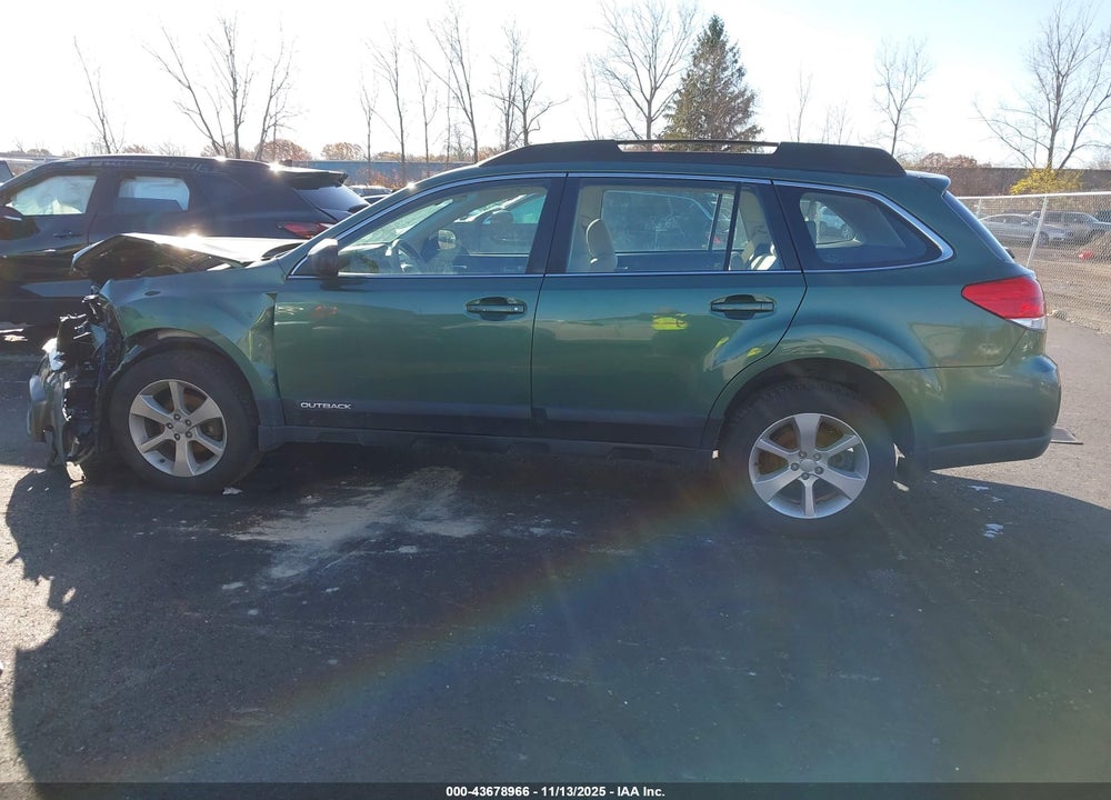 2014 SUBARU OUTBACK 2.5I VIN: 4S4BRCAC0E3223181