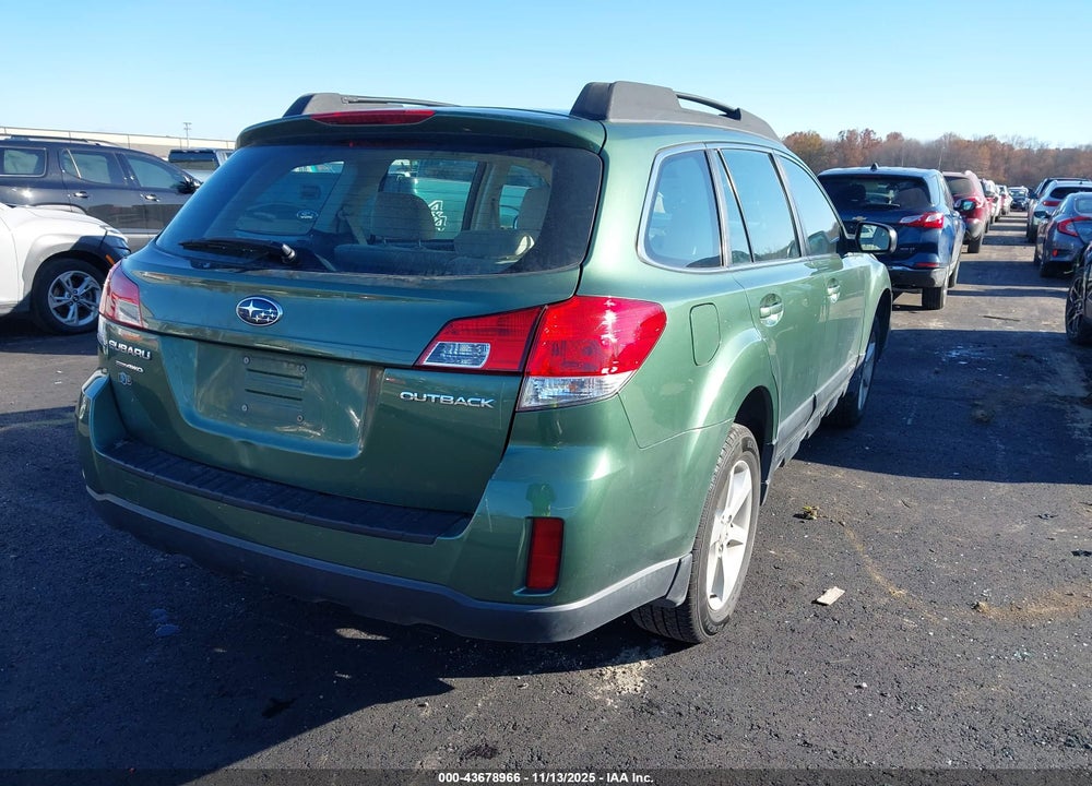 2014 SUBARU OUTBACK 2.5I VIN: 4S4BRCAC0E3223181