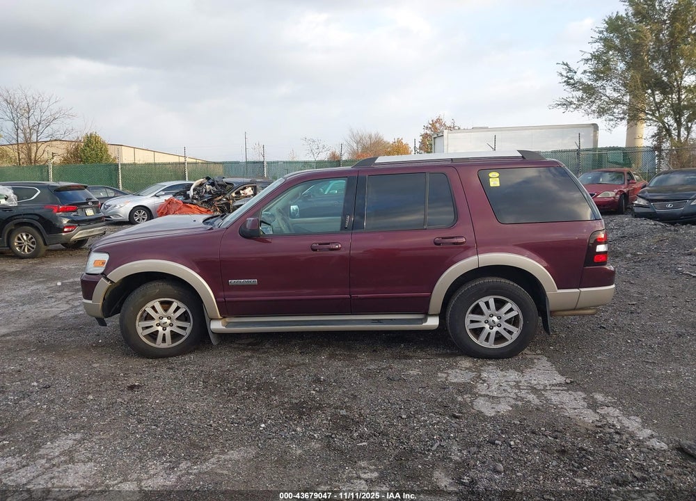 2007 FORD EXPLORER EDDIE BAUER VIN: 1FMEU74E87UB09474