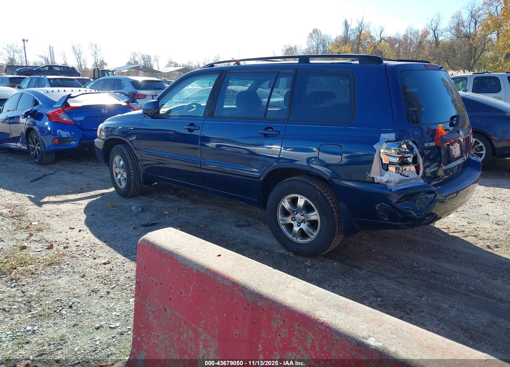 2004 TOYOTA HIGHLANDER V6 VIN: JTEEP21A840033110