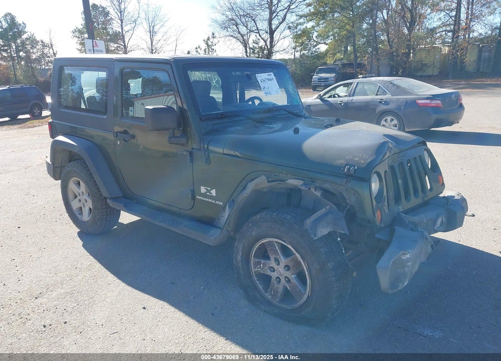 2008 JEEP WRANGLER X VIN: 1J4FA24178L647442