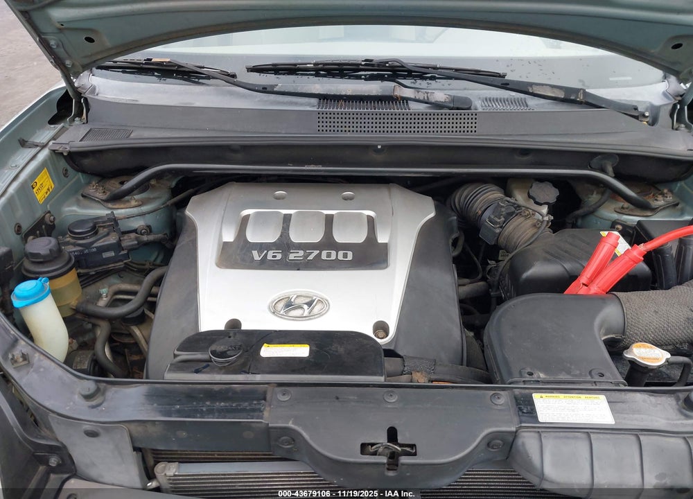 2005 HYUNDAI TUCSON GLS/LX VIN: KM8JN72D75U145806