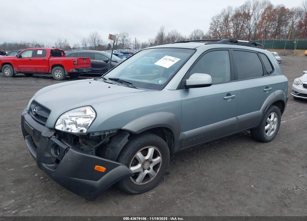 2005 HYUNDAI TUCSON GLS/LX VIN: KM8JN72D75U145806
