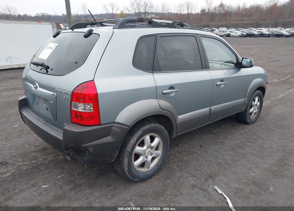 2005 HYUNDAI TUCSON GLS/LX VIN: KM8JN72D75U145806