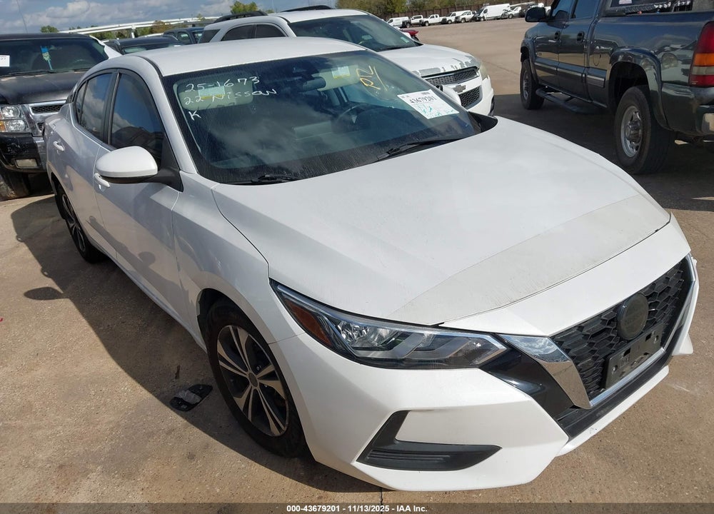 2022 NISSAN SENTRA SV XTRONIC CVT VIN: 3N1AB8CV1NY317614
