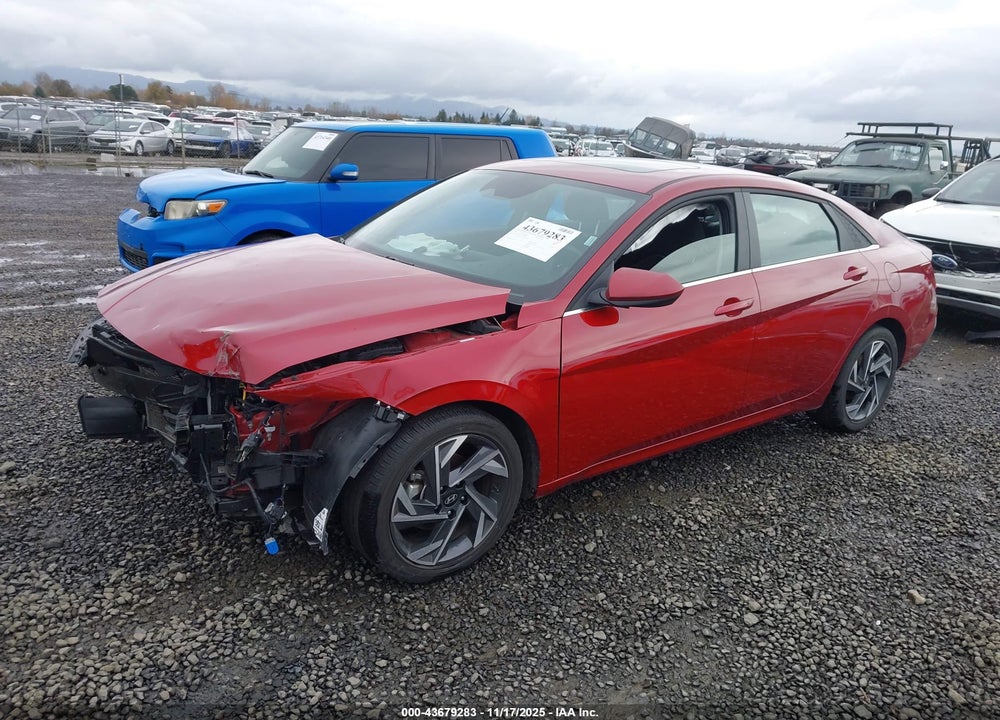 2025 HYUNDAI ELANTRA SEL CONVENIENCE VIN: KMHLS4DG2SU980926
