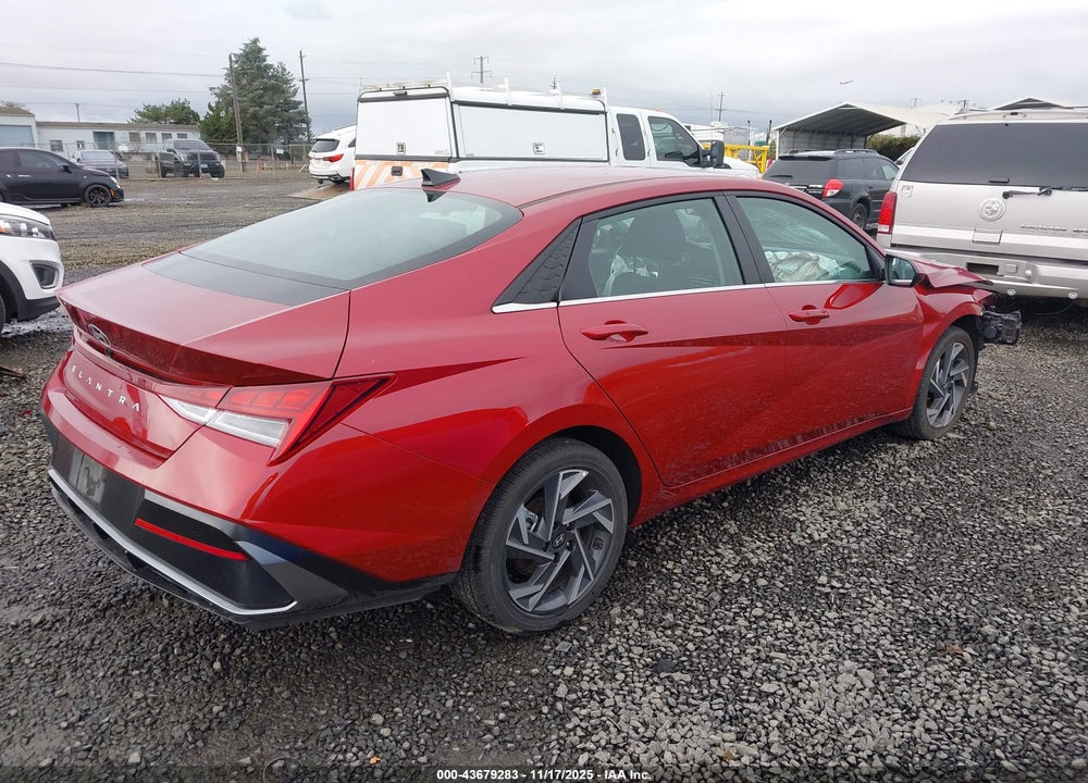 2025 HYUNDAI ELANTRA SEL CONVENIENCE VIN: KMHLS4DG2SU980926