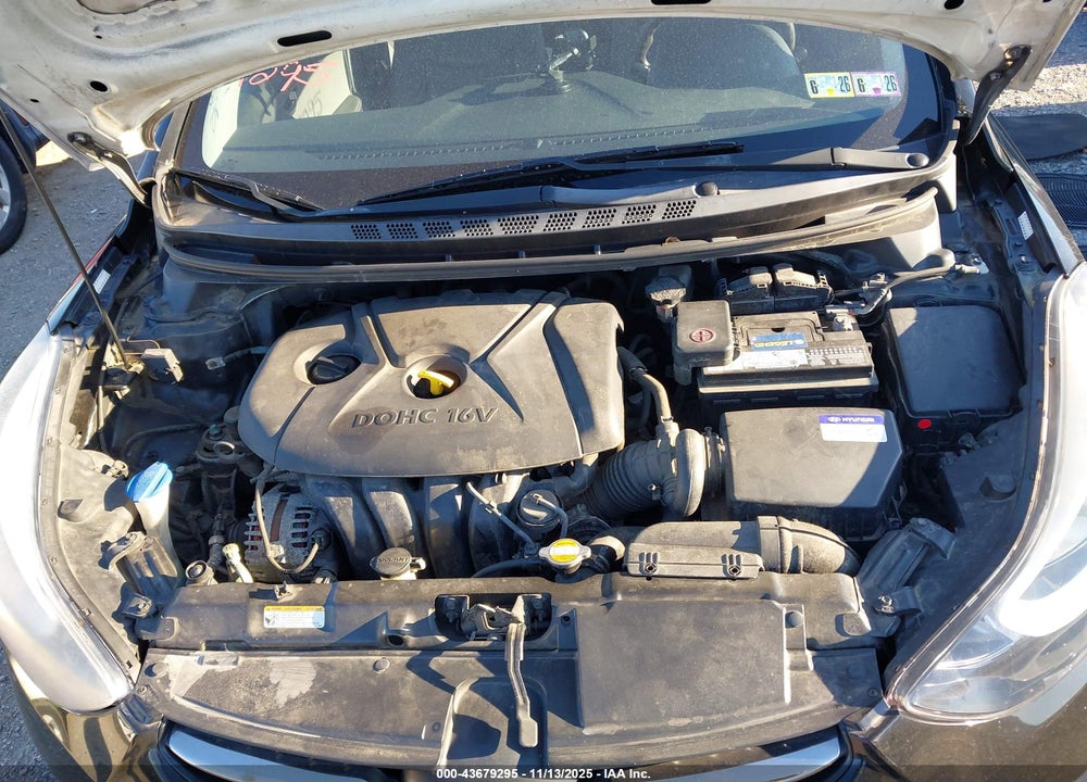 2016 HYUNDAI ELANTRA SE VIN: KMHDH4AE8GU481142