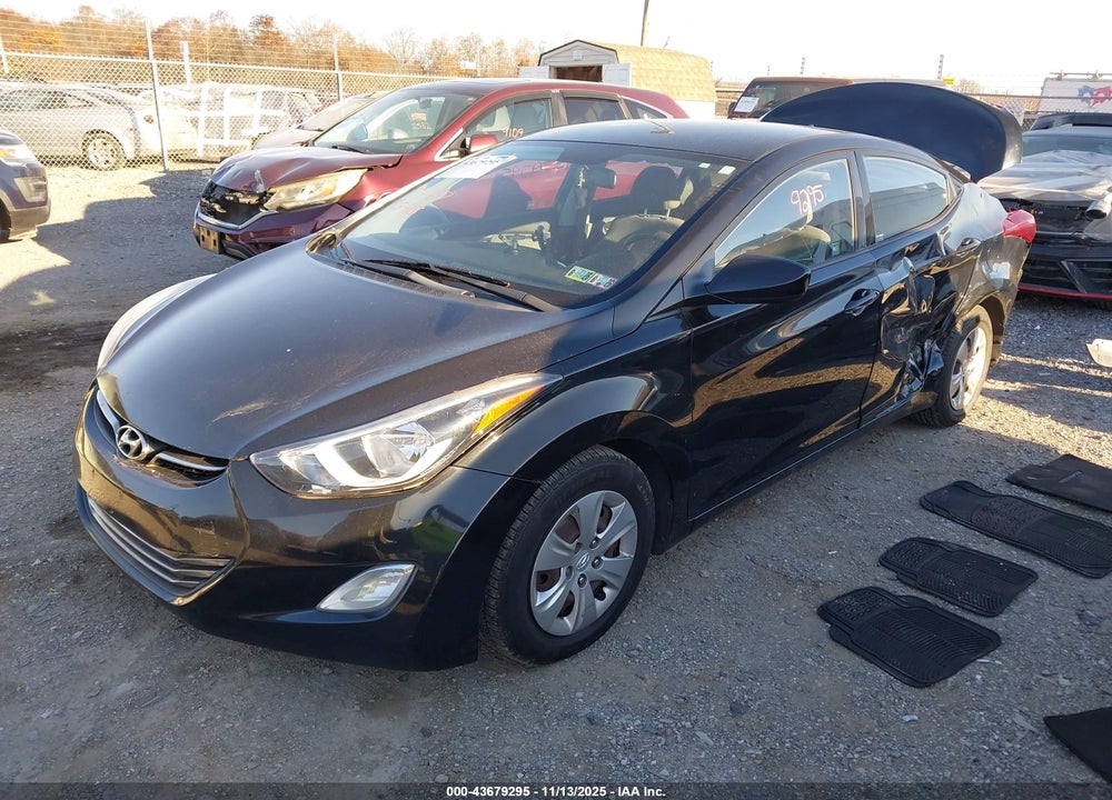 2016 HYUNDAI ELANTRA SE VIN: KMHDH4AE8GU481142