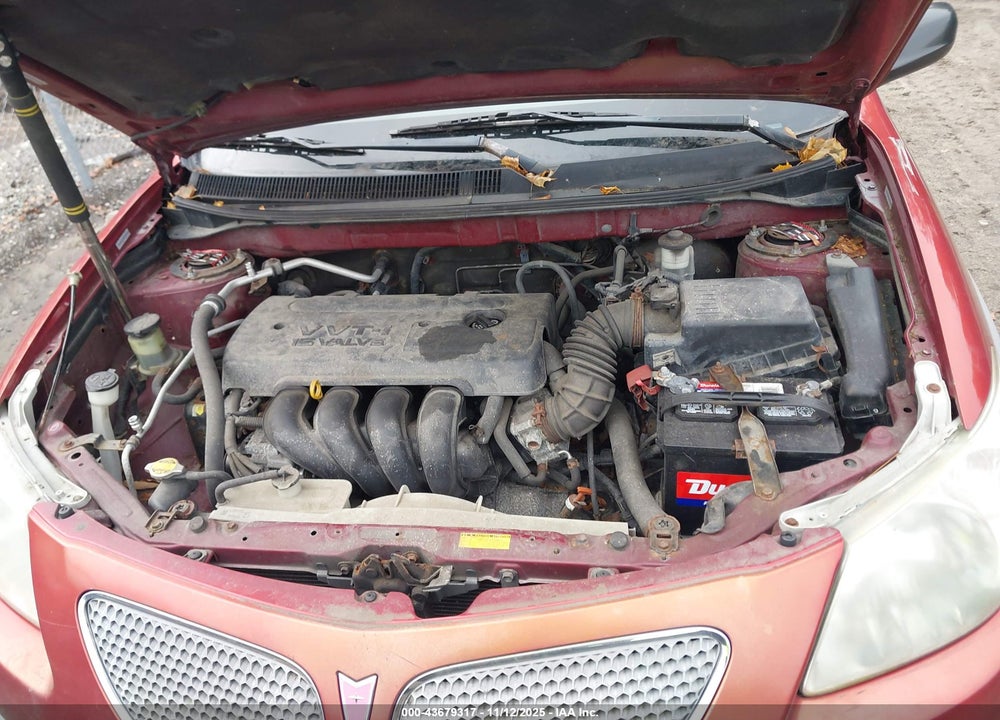 2007 PONTIAC VIBE VIN: 5Y2SL67827Z414630
