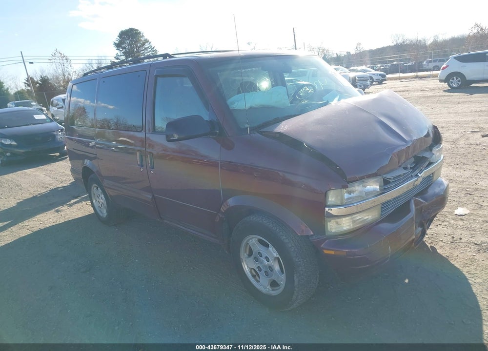 2005 CHEVROLET ASTRO VIN: 1GNDM19X85B104816