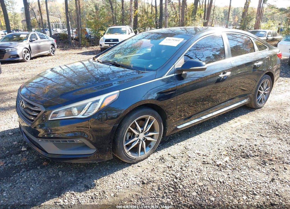 2015 HYUNDAI SONATA SPORT 2.0T VIN: 5NPE34AB6FH110664