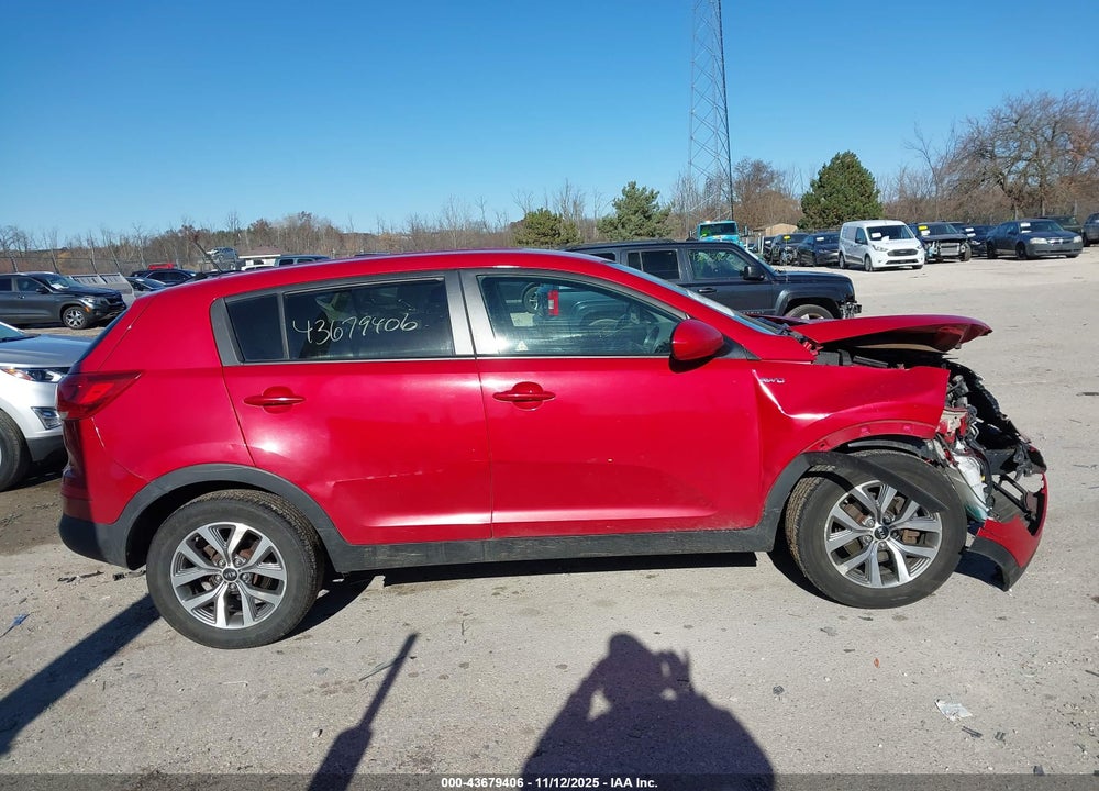 2015 KIA SPORTAGE LX VIN: KNDPBCACXF7759208