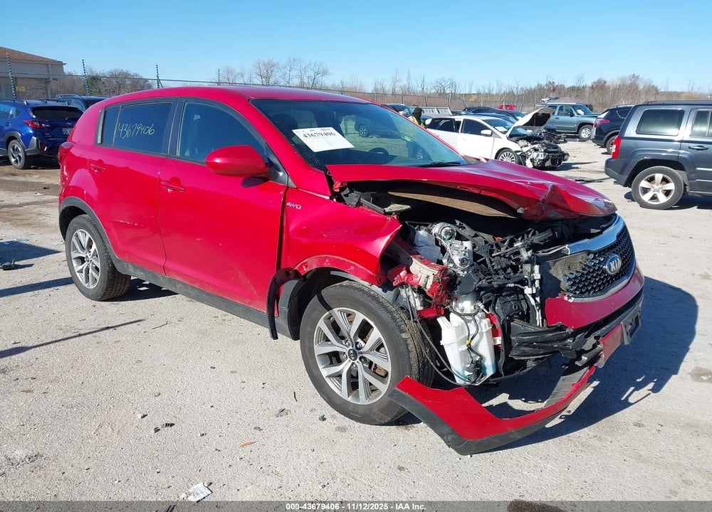 2015 KIA SPORTAGE LX VIN: KNDPBCACXF7759208