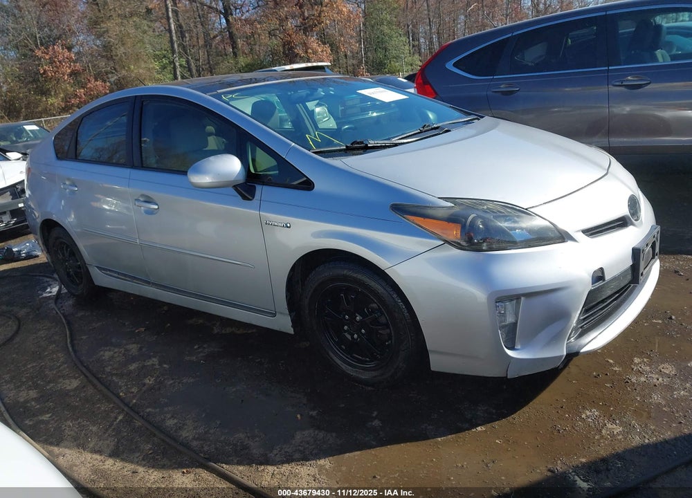 2012 TOYOTA PRIUS THREE VIN: JTDKN3DU1C5534642