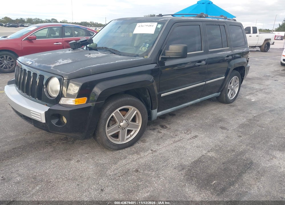 2008 JEEP PATRIOT LIMITED VIN: 1J8FT48WX8D551793