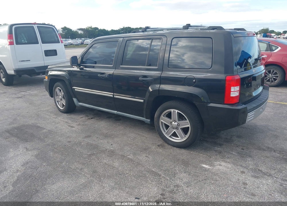 2008 JEEP PATRIOT LIMITED VIN: 1J8FT48WX8D551793