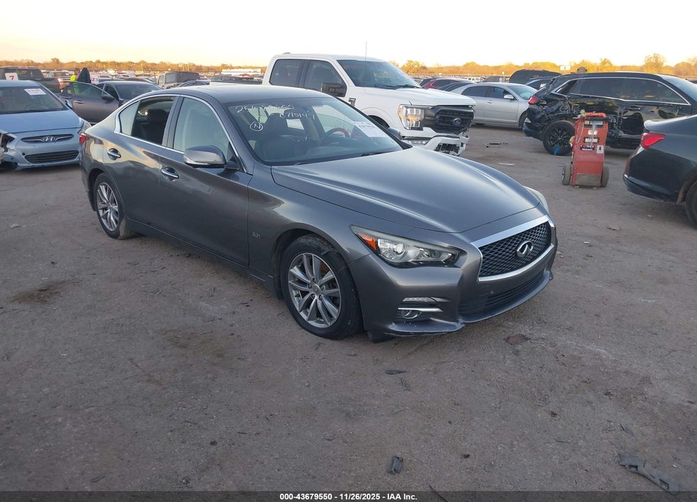 2016 INFINITI Q50 3.0T PREMIUM VIN: JN1EV7AR3GM340469