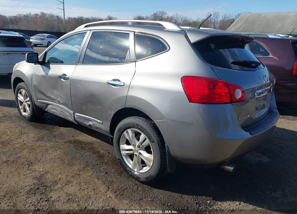 2013 NISSAN ROGUE VIN: JN8AS5MV5DW603017
