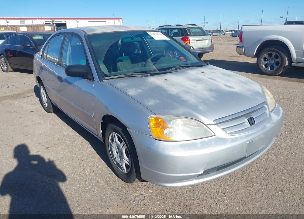 2001 HONDA CIVIC LX VIN: JHMES16521S012065