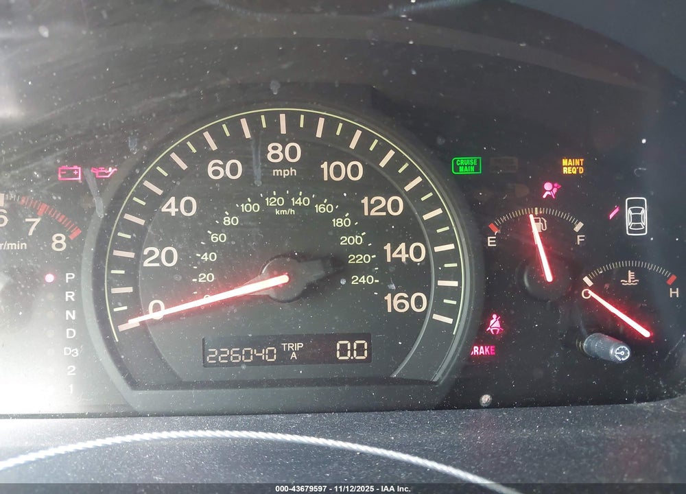 2003 HONDA ACCORD 2.4 LX VIN: 1HGCM56343A128452