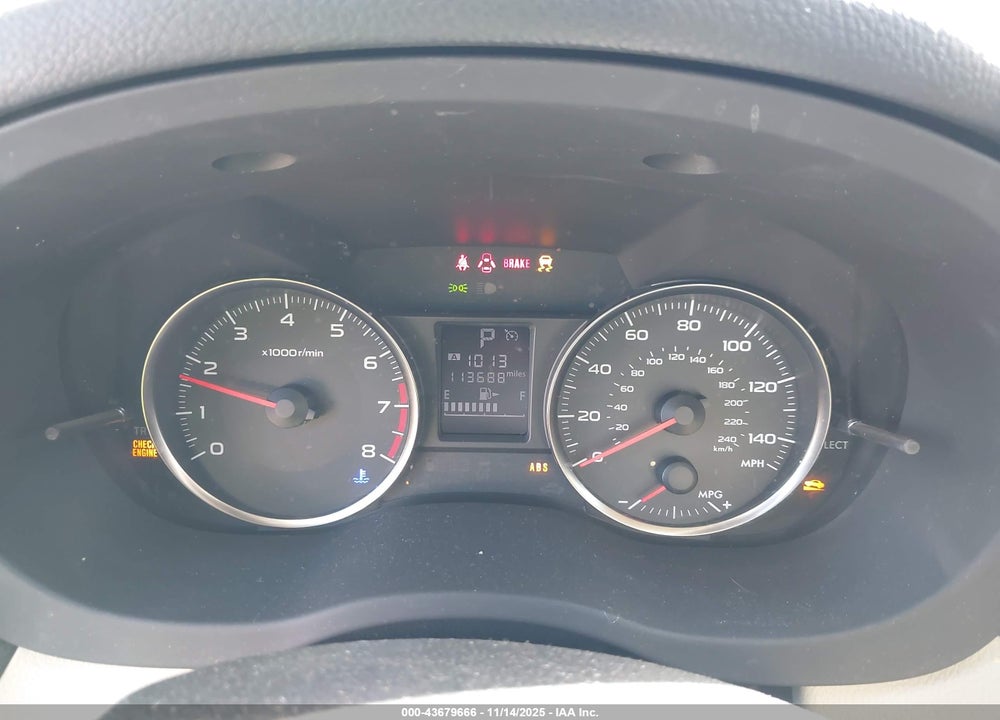 2013 SUBARU XV CROSSTREK 2.0I LIMITED VIN: JF2GPAGC4D2899473