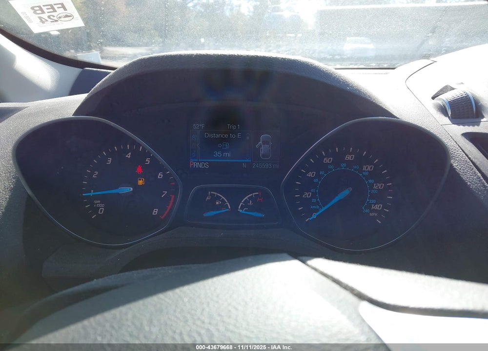 2014 FORD ESCAPE VIN: 1FMCU0GX7EUD98758