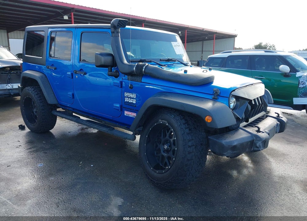 2016 JEEP WRANGLER UNLIMITED SPORT VIN: 1C4BJWDG4GL104807