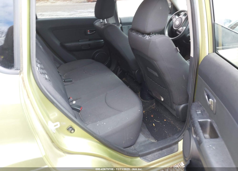 2011 KIA SOUL VIN: KNDJT2A28B7325173