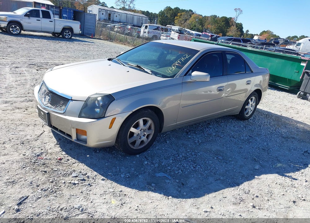 2006 CADILLAC CTS STANDARD VIN: 1G6DM57T760191110