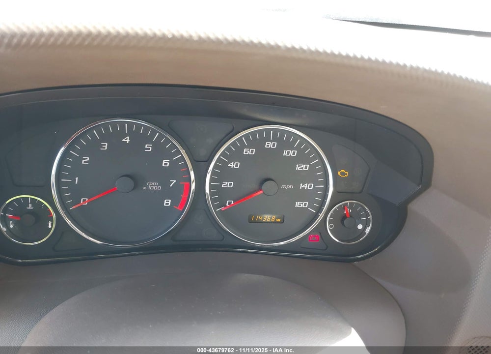 2006 CADILLAC CTS STANDARD VIN: 1G6DM57T760191110