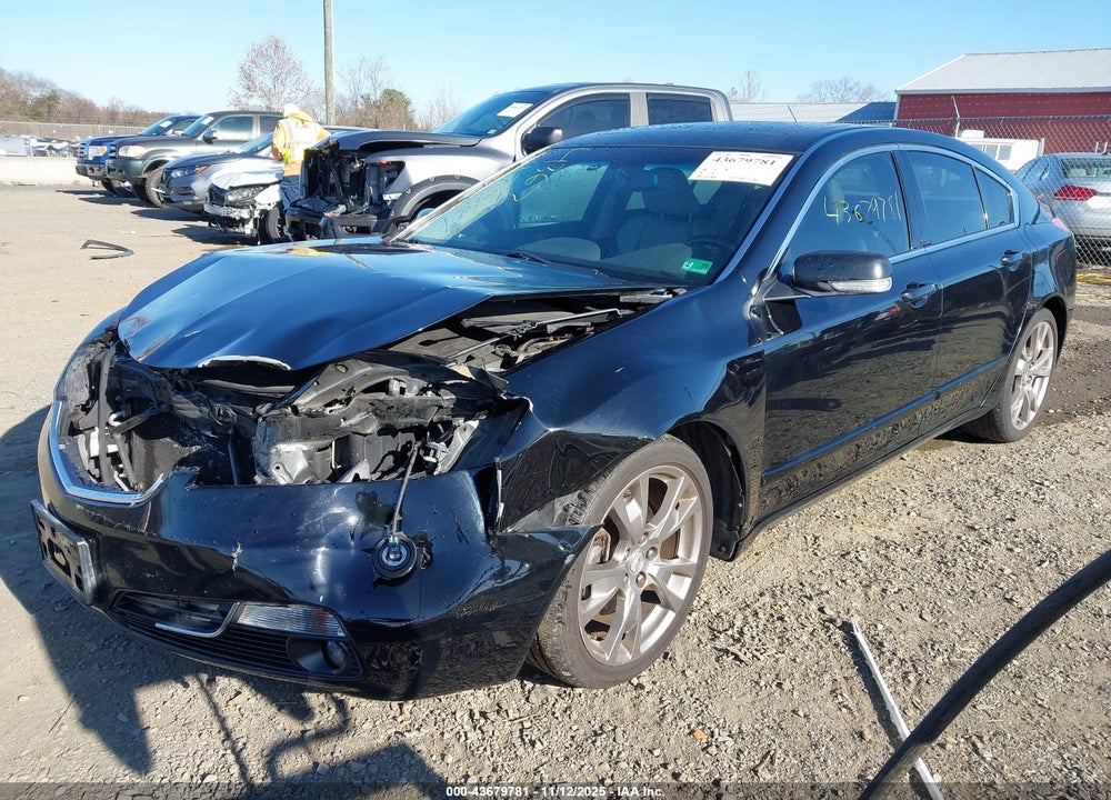 2012 ACURA TL 3.7 VIN: 19UUA9F78CA006958
