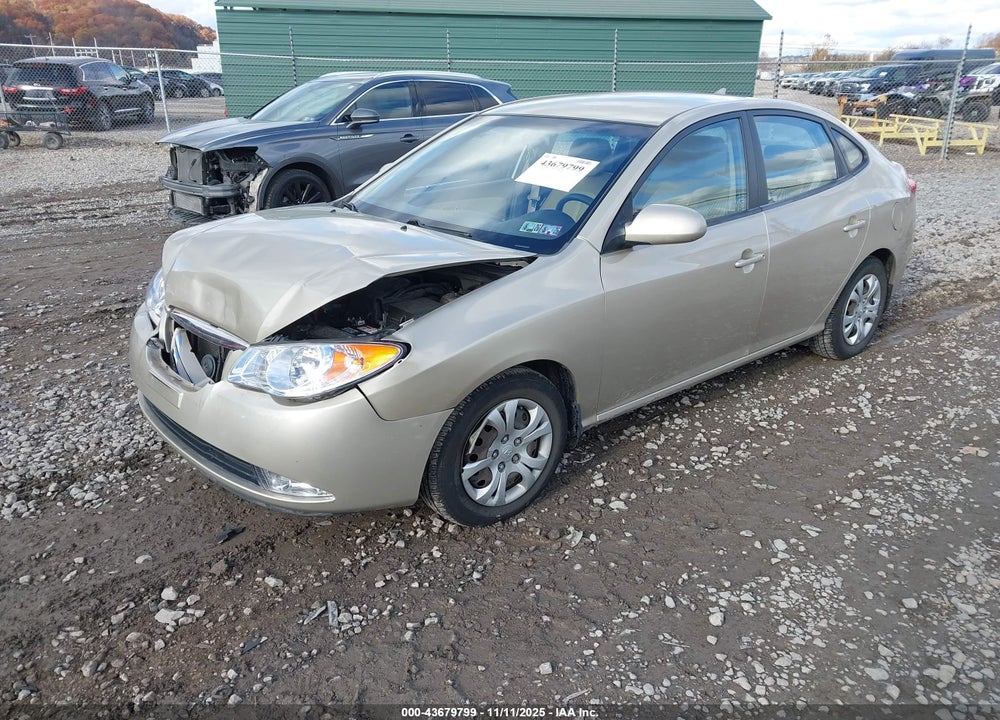 2010 HYUNDAI ELANTRA VIN: KMHDU4AD9AU953231