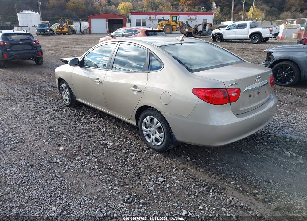 2010 HYUNDAI ELANTRA VIN: KMHDU4AD9AU953231