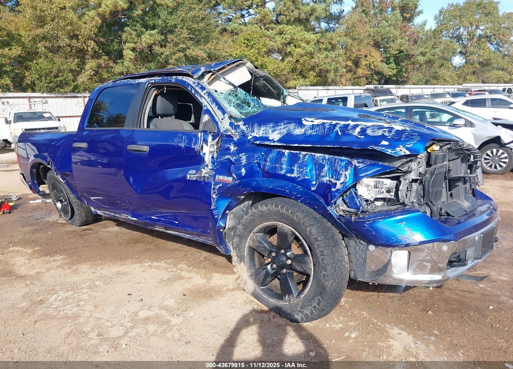 2015 RAM 1500 OUTDOORSMAN VIN: 1C6RR7LT5FS525877
