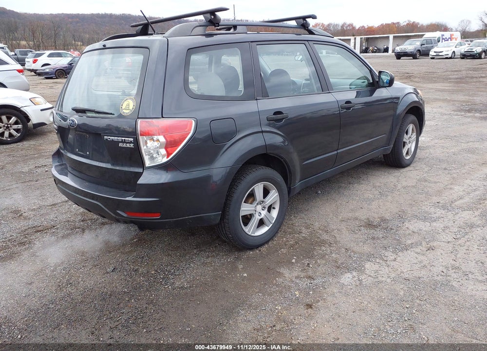 2011 SUBARU FORESTER 2.5X VIN: JF2SHABC0BH738224