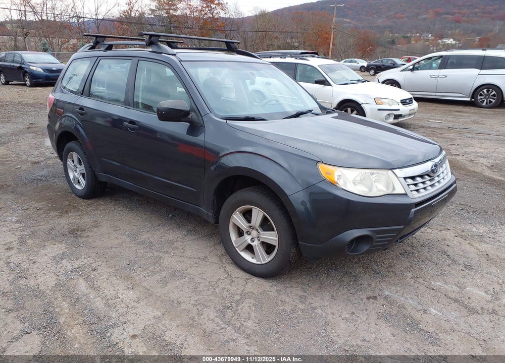 2011 SUBARU FORESTER 2.5X VIN: JF2SHABC0BH738224