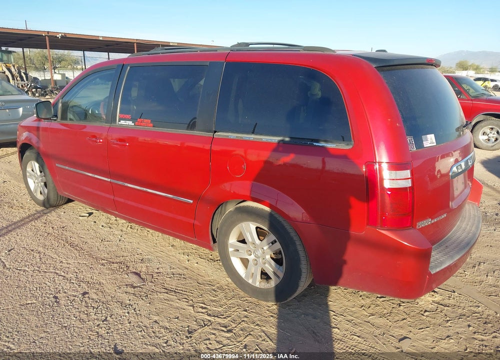 2008 DODGE GRAND CARAVAN SXT VIN: 2D8HN54X68R716378