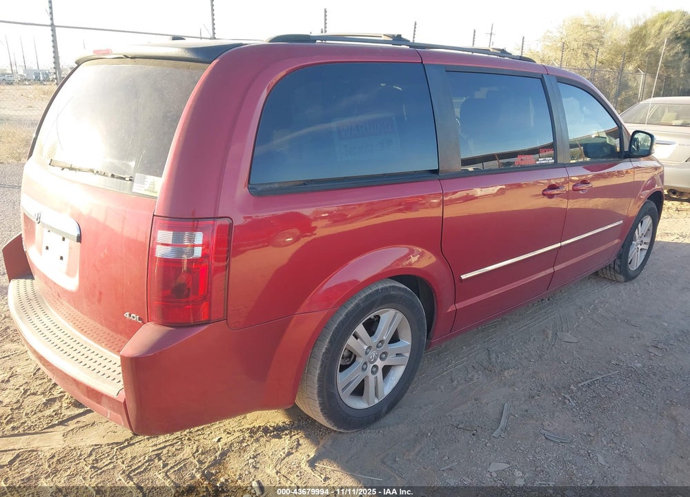 2008 DODGE GRAND CARAVAN SXT VIN: 2D8HN54X68R716378