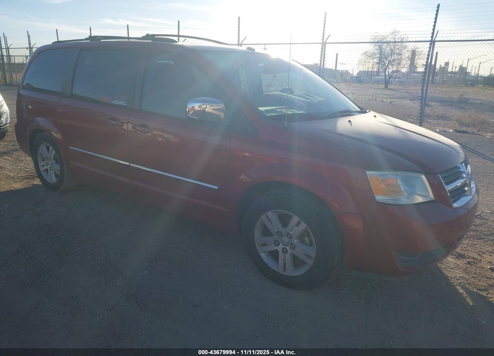 2008 DODGE GRAND CARAVAN SXT VIN: 2D8HN54X68R716378