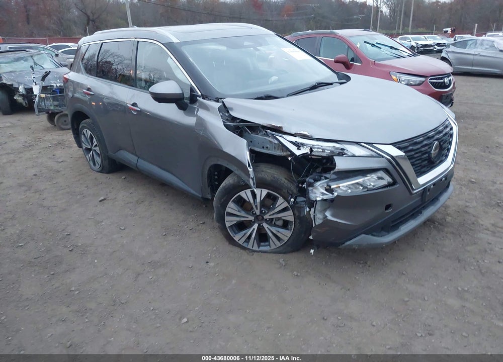 2021 NISSAN ROGUE SV INTELLIGENT AWD VIN: JN8AT3BB0MW235193