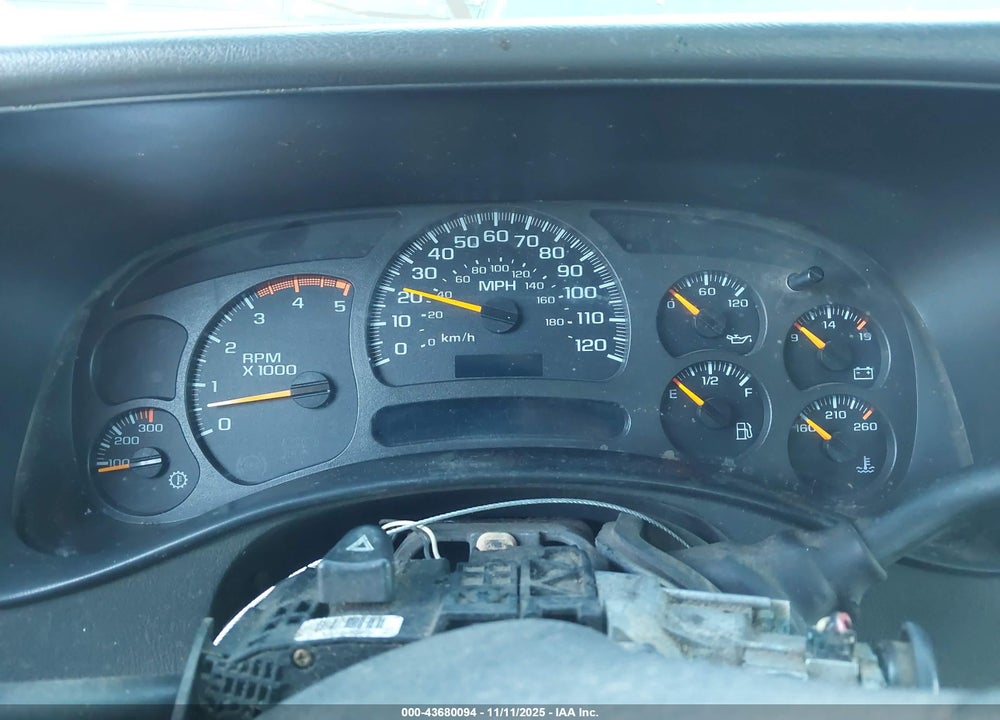 2003 CHEVROLET SILVERADO 2500HD LS VIN: 1GCHK23153F254852