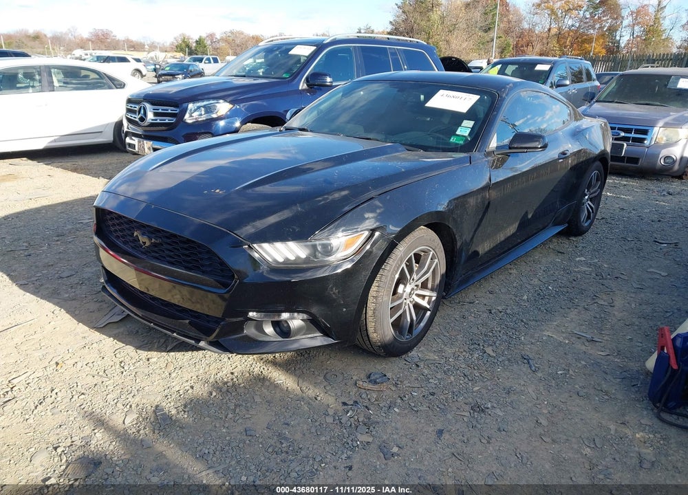 2016 FORD MUSTANG ECOBOOST VIN: 1FA6P8TH5G5235857