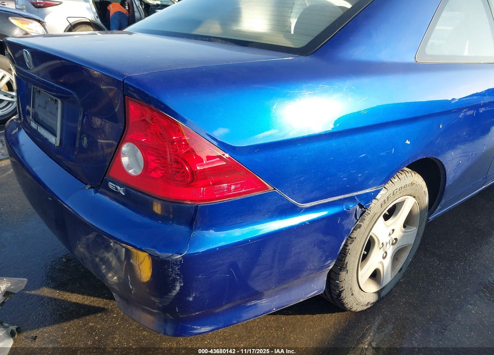 2005 HONDA CIVIC EX VIN: 1HGEM21955L060253